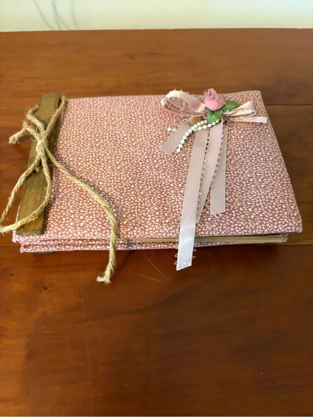 Handmade beautiful scrapbook